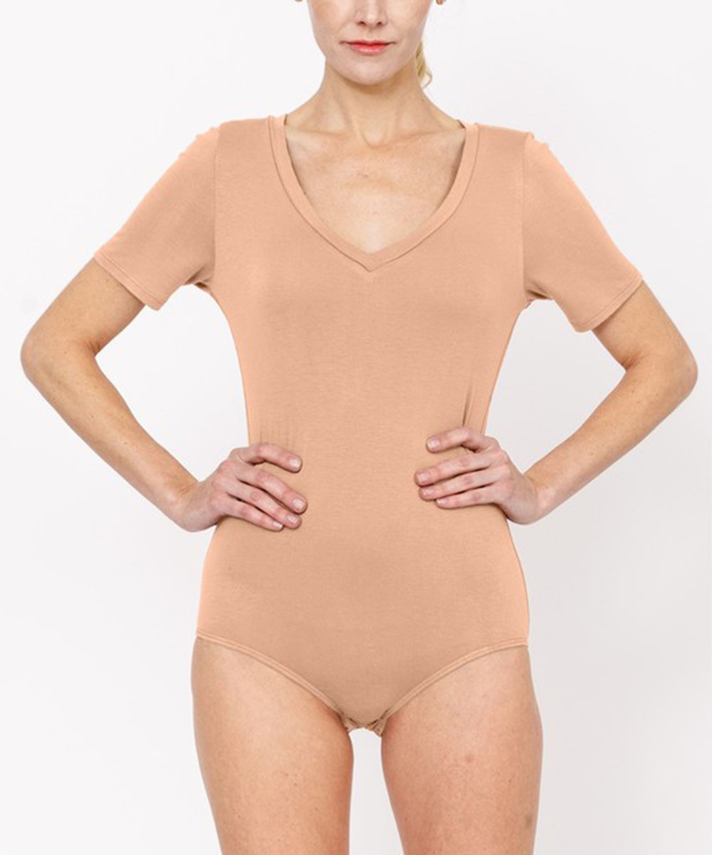 Bamboo classic casual bodysuit